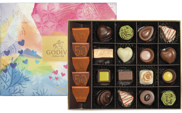 夏之戀巧克力禮盒 21顆裝 SUMMER ROMANCE CHOCOLATE GIFT BOX 21PCS